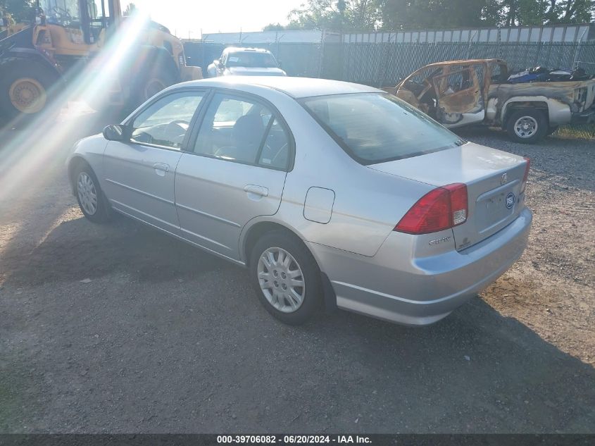 2HGES16575H598486 | 2005 HONDA CIVIC