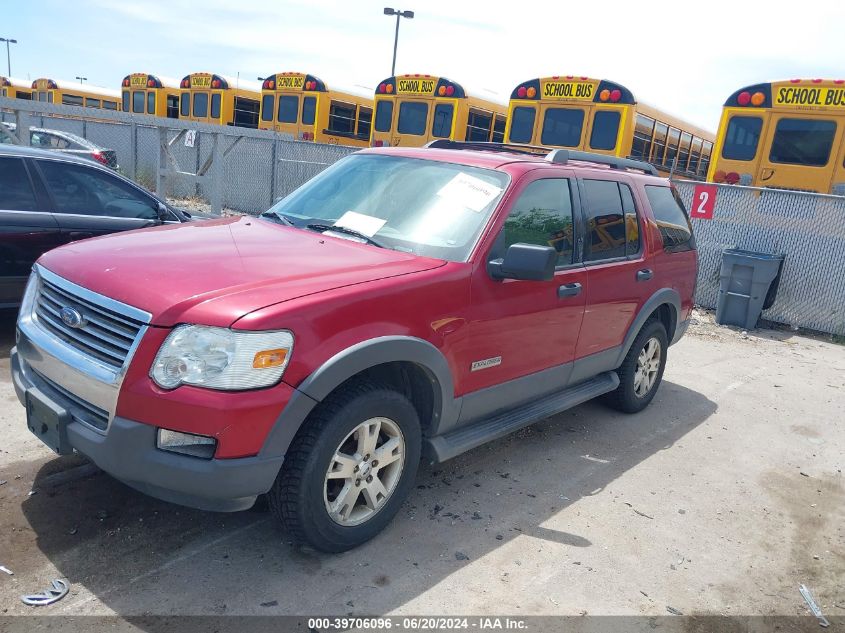 2006 Ford Explorer Xlt VIN: 1FMEU73E26ZA19255 Lot: 39706096