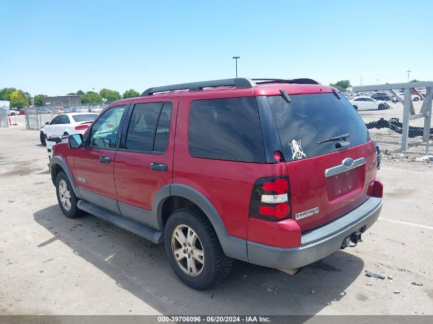 2006 Ford Explorer Xlt VIN: 1FMEU73E26ZA19255 Lot: 39706096