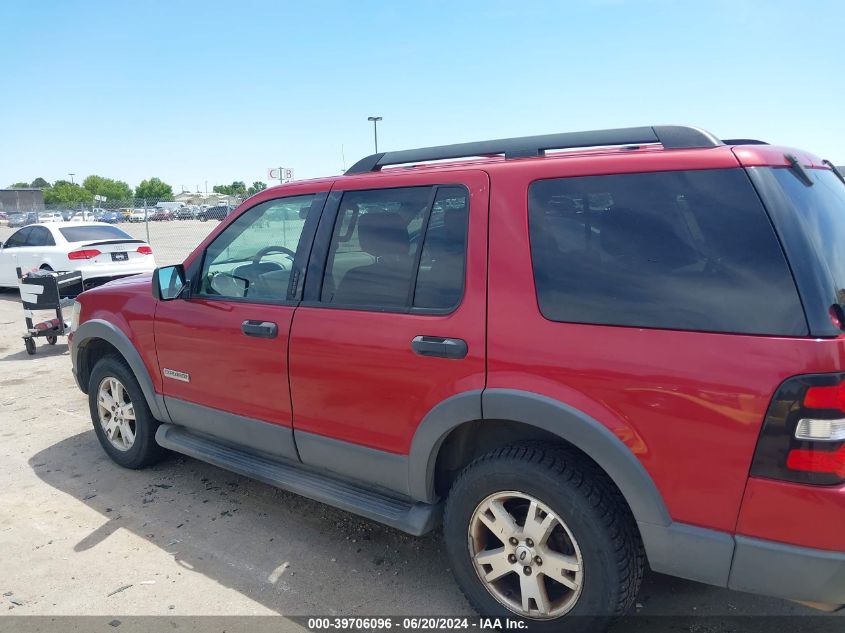 2006 Ford Explorer Xlt VIN: 1FMEU73E26ZA19255 Lot: 39706096