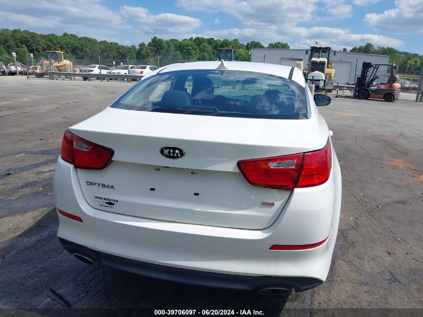 2015 Kia Optima Lx VIN: KNAGM4A77F5559575 Lot: 39706097