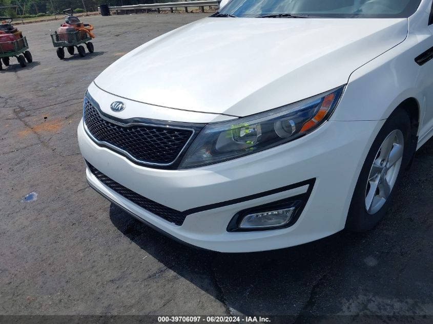 2015 Kia Optima Lx VIN: KNAGM4A77F5559575 Lot: 39706097