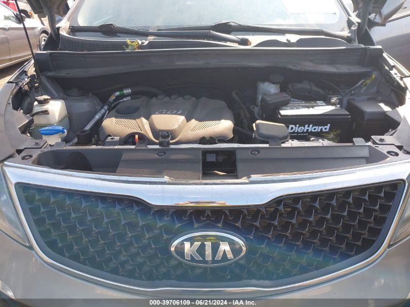 2016 Kia Sportage Lx VIN: KNDPBCAC9G7799071 Lot: 39706109