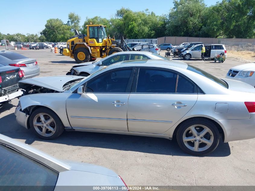 2007 Hyundai Sonata Limited/Se V6 VIN: 5NPEU46FX7H185491 Lot: 39706113