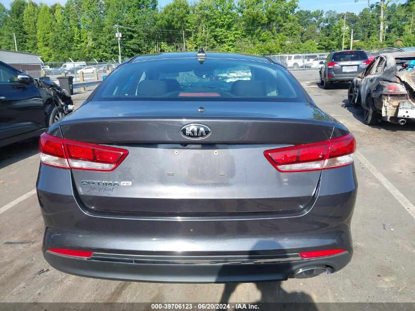 2017 Kia Optima Lx VIN: KNAGT4L31H5146213 Lot: 39706123