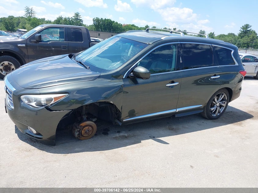 2013 Infiniti Jx35 VIN: 5N1AL0MM1DC301031 Lot: 39706142