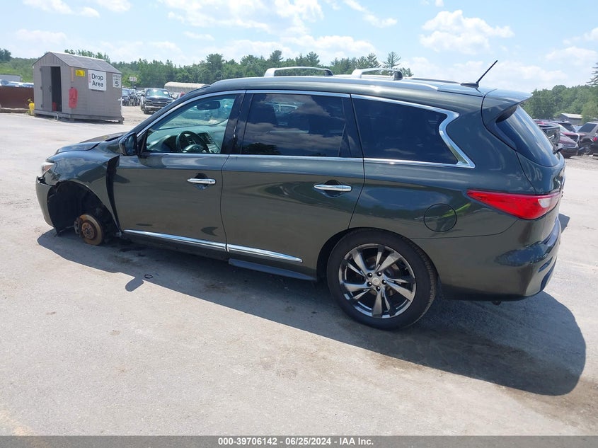 2013 Infiniti Jx35 VIN: 5N1AL0MM1DC301031 Lot: 39706142