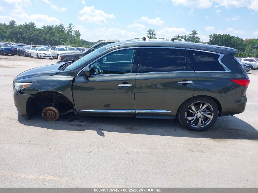 2013 Infiniti Jx35 VIN: 5N1AL0MM1DC301031 Lot: 39706142