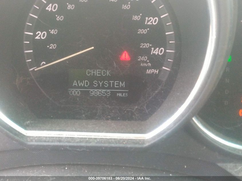 2006 Lexus Rx 400H VIN: JTJHW31U960043505 Lot: 39706183