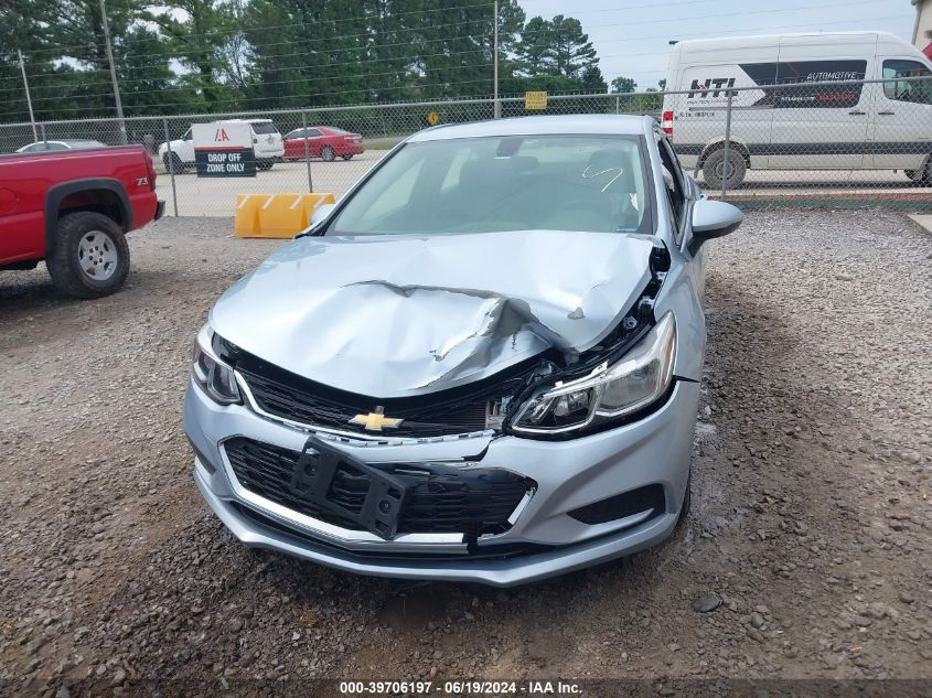 2017 Chevrolet Cruze Ls Auto VIN: 1G1BC5SMXH7265601 Lot: 39706197