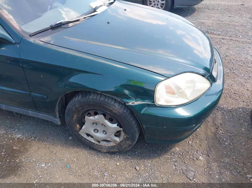 1999 Honda Civic Ex VIN: 1HGEJ8245XL057323 Lot: 39706206