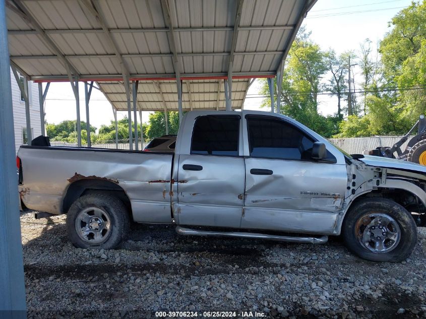 2004 Dodge Ram 1500 Slt/Laramie VIN: 1D7HA18D14S652462 Lot: 39706234