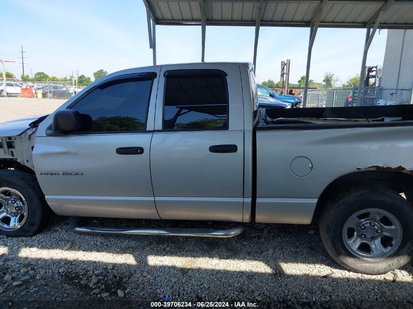 2004 Dodge Ram 1500 Slt/Laramie VIN: 1D7HA18D14S652462 Lot: 39706234