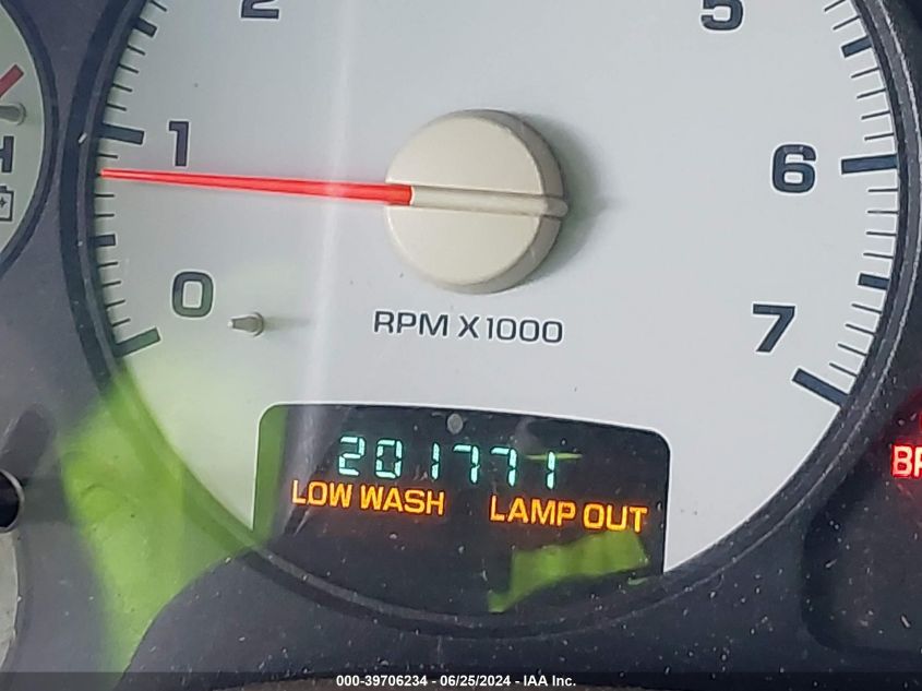 2004 Dodge Ram 1500 Slt/Laramie VIN: 1D7HA18D14S652462 Lot: 39706234