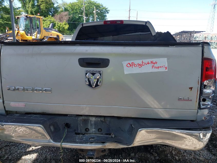 2004 Dodge Ram 1500 Slt/Laramie VIN: 1D7HA18D14S652462 Lot: 39706234