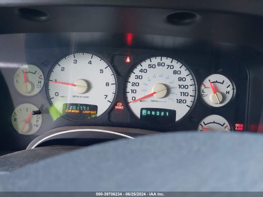 2004 Dodge Ram 1500 Slt/Laramie VIN: 1D7HA18D14S652462 Lot: 39706234