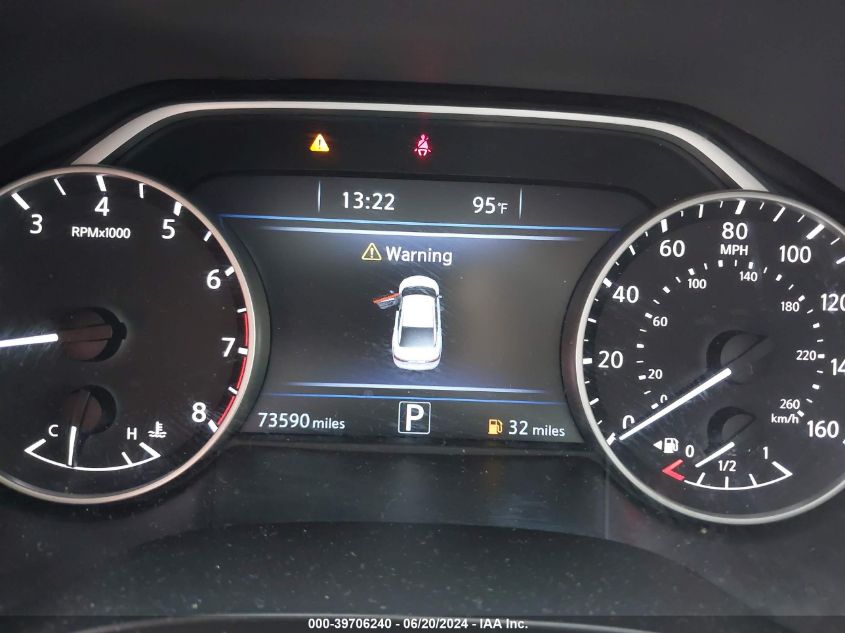 2018 Nissan Maxima 3.5 Sv VIN: 1N4AA6AP5JC368292 Lot: 39706240