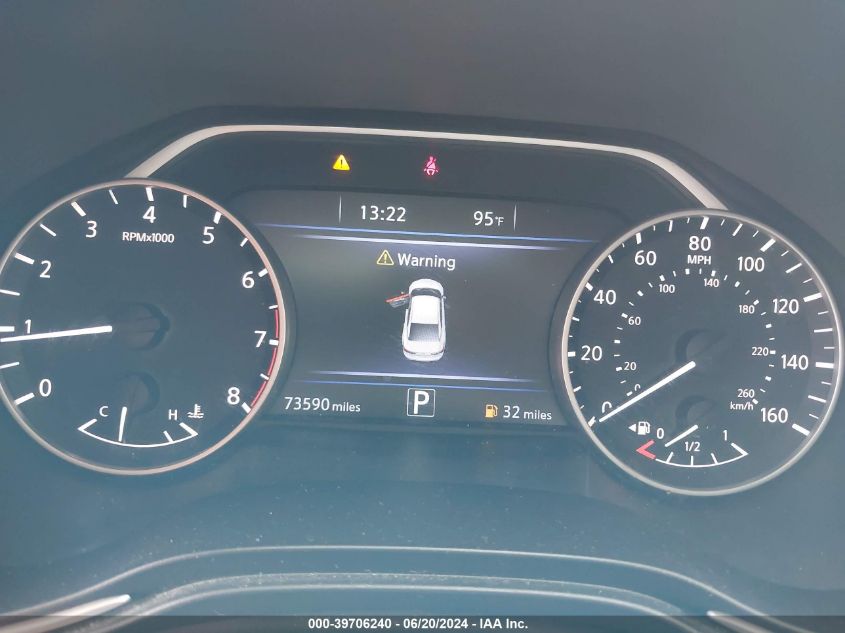 2018 Nissan Maxima 3.5 Sv VIN: 1N4AA6AP5JC368292 Lot: 39706240