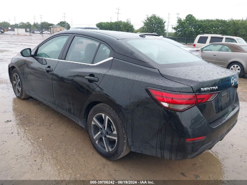 2024 Nissan Sentra Sv Xtronic Cvt VIN: 3N1AB8CV9RY253537 Lot: 39706242