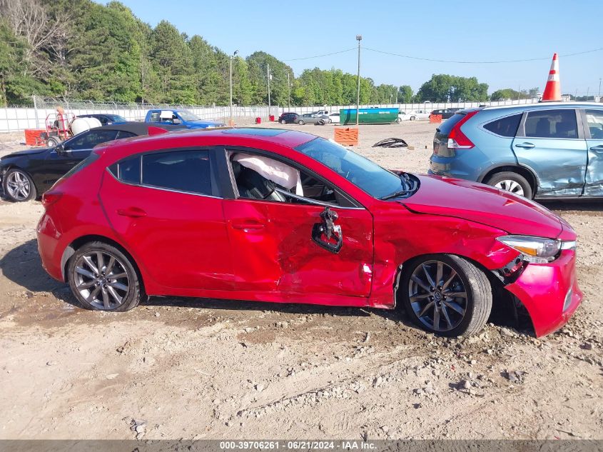 2018 Mazda Mazda3 Touring VIN: 3MZBN1L3XJM251335 Lot: 39706261
