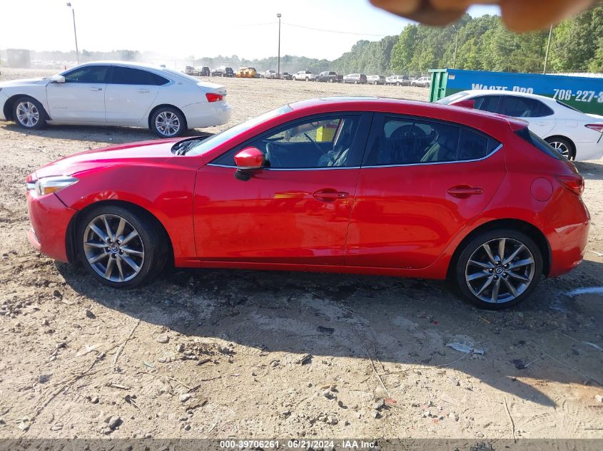 2018 Mazda Mazda3 Touring VIN: 3MZBN1L3XJM251335 Lot: 39706261