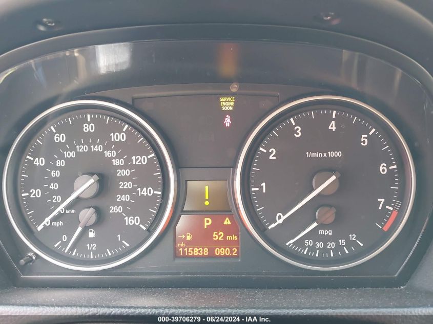 2009 BMW 328I VIN: WBAUT93579A190937 Lot: 39706279