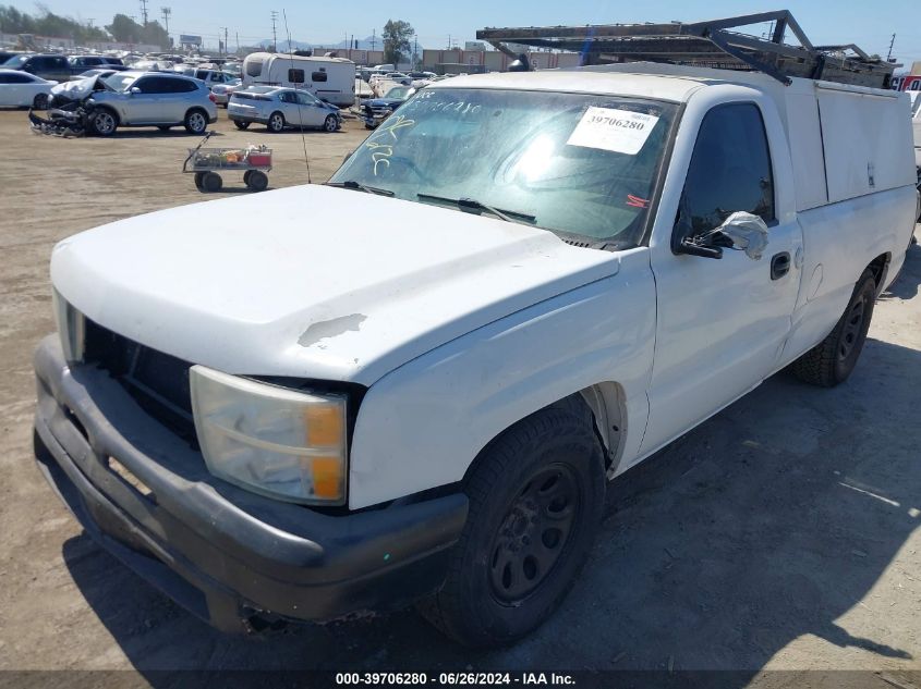 2007 Chevrolet Silverado 1500 Classic Work Truck VIN: 1GCEC14X77Z145312 Lot: 39706280