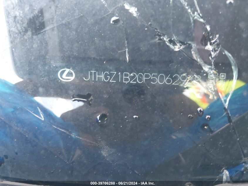 2023 Lexus Is 350 F Sport VIN: JTHGZ1B20P5062938 Lot: 39706288