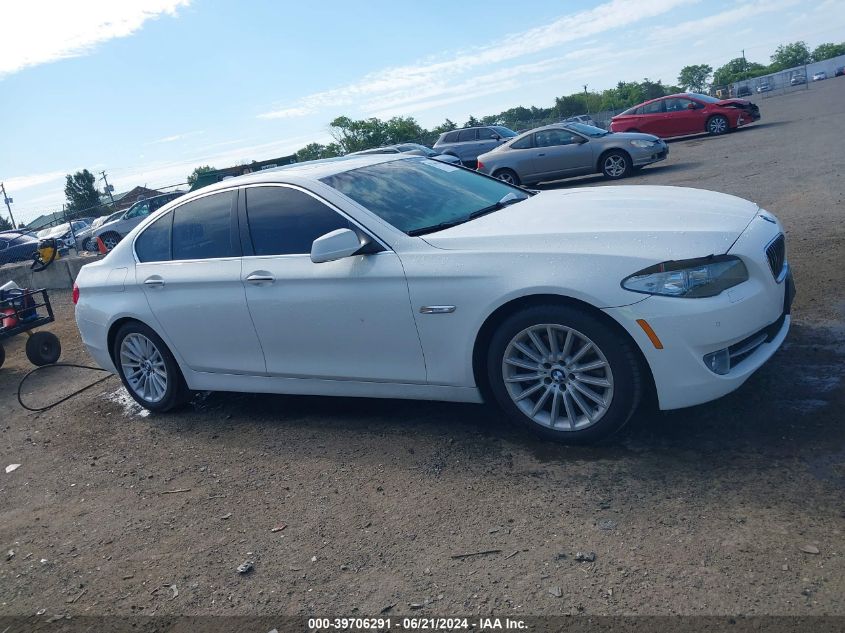 2011 BMW 535I I VIN: WBAFR7C52BC600503 Lot: 39706291