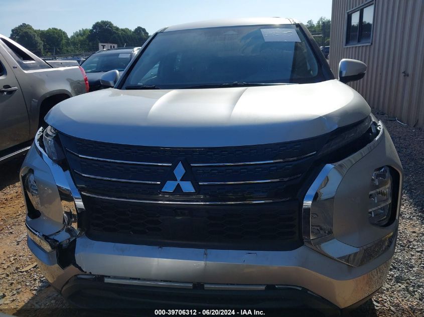 2022 Mitsubishi Outlander Es VIN: JA4J3TA82NZ032026 Lot: 39706312