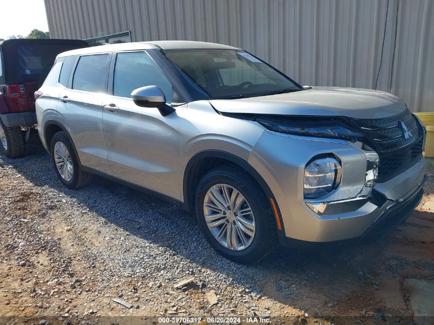 2022 Mitsubishi Outlander Es VIN: JA4J3TA82NZ032026 Lot: 39706312