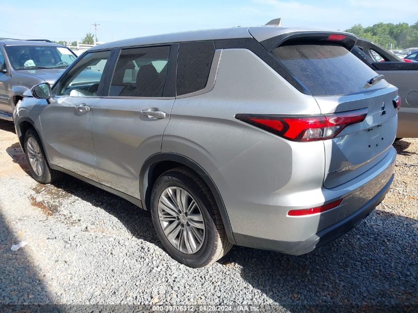 2022 Mitsubishi Outlander Es VIN: JA4J3TA82NZ032026 Lot: 39706312