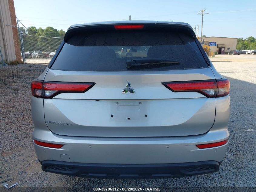 2022 Mitsubishi Outlander Es VIN: JA4J3TA82NZ032026 Lot: 39706312