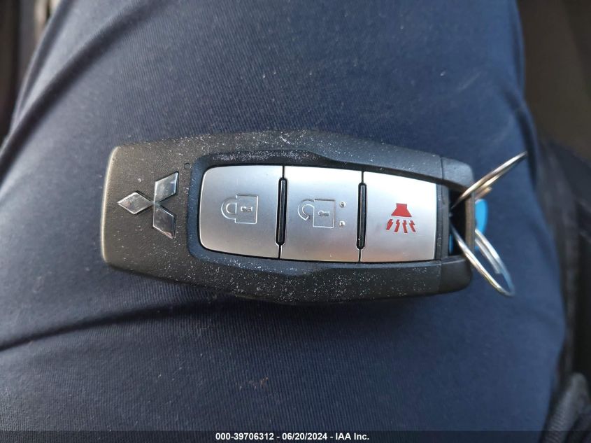 2022 Mitsubishi Outlander Es VIN: JA4J3TA82NZ032026 Lot: 39706312