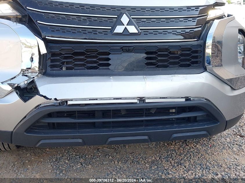 2022 Mitsubishi Outlander Es VIN: JA4J3TA82NZ032026 Lot: 39706312