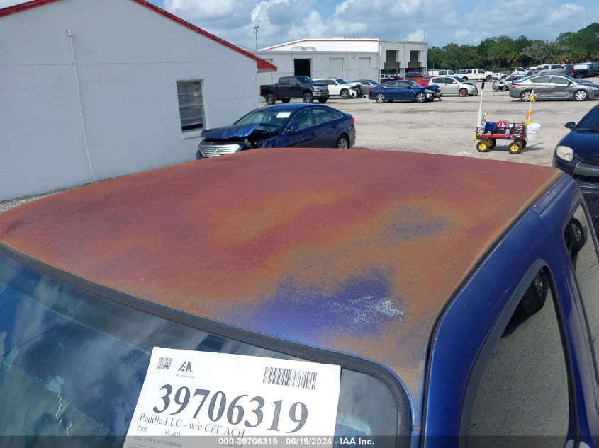 2005 Ford Ranger Edge/Stx/Xl/Xlt VIN: 1FTYR14U55PA09366 Lot: 39706319