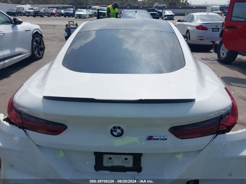 2020 BMW M8 VIN: WBSAE0C05LCD57612 Lot: 39706320