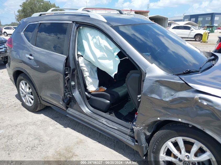 2019 Nissan Rogue S VIN: 5N1AT2MT6KC795502 Lot: 39706327