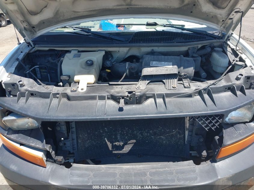 2007 Chevrolet Express Work Van VIN: 1GCFG15XX71230800 Lot: 39706332