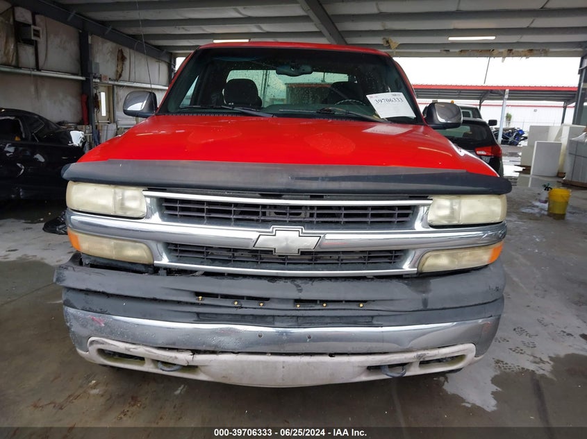 2001 Chevrolet Silverado 1500 Ls VIN: 1GCEK19T41E307243 Lot: 39706333
