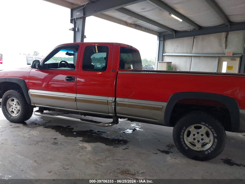 2001 Chevrolet Silverado 1500 Ls VIN: 1GCEK19T41E307243 Lot: 39706333