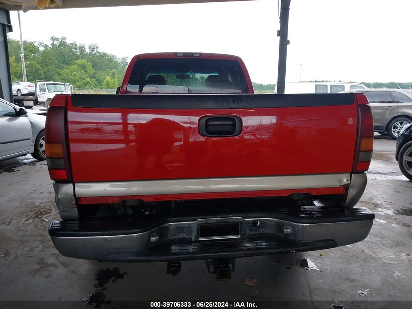 2001 Chevrolet Silverado 1500 Ls VIN: 1GCEK19T41E307243 Lot: 39706333