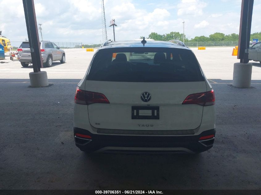 2023 Volkswagen Taos 1.5T Se VIN: 3VVSX7B25PM323660 Lot: 39706351