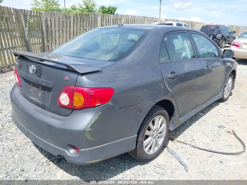 2T1BU40E19C128914 | 2009 TOYOTA COROLLA