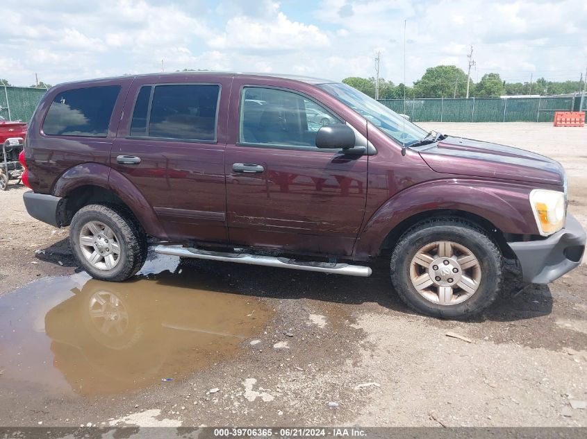 2004 Dodge Durango St VIN: 1D4HB38N44F185433 Lot: 39706365