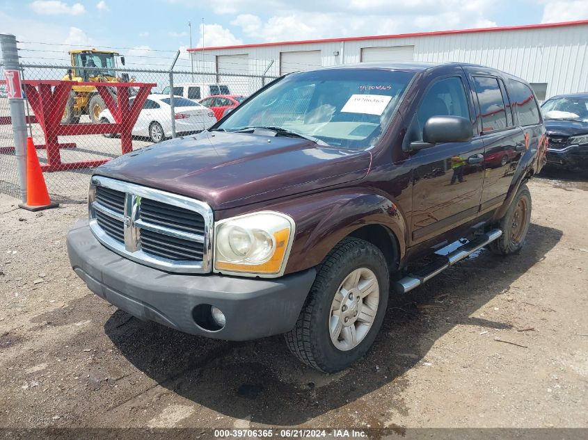 1D4HB38N44F185433 2004 Dodge Durango St