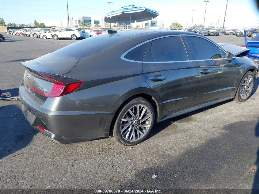 2021 HYUNDAI SONATA LIMITED - KMHL34J21MA156264