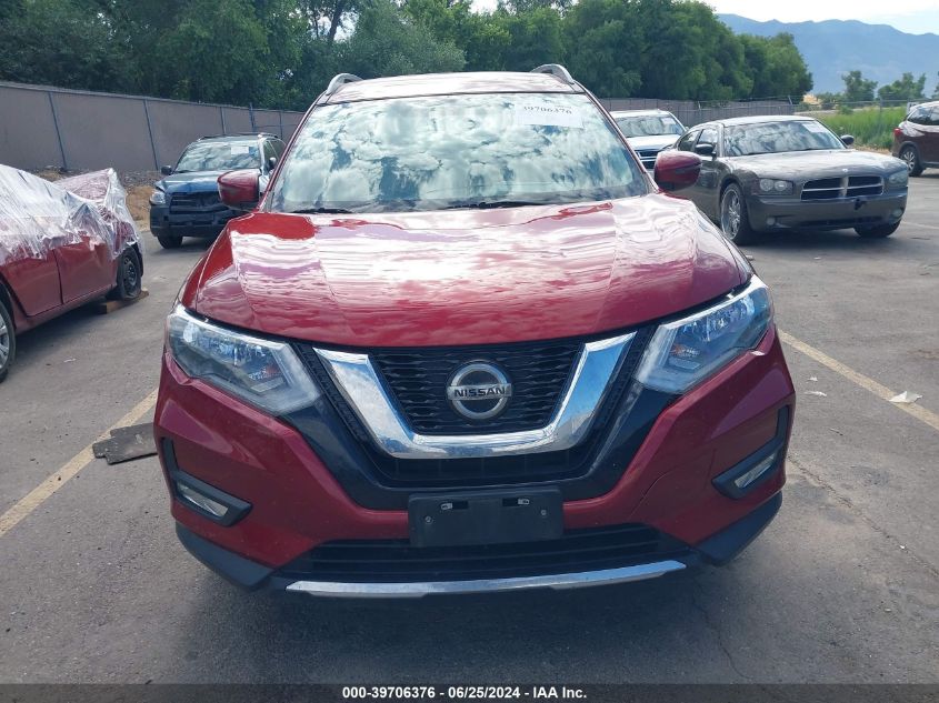 2018 Nissan Rogue Sv VIN: 5N1AT2MV7JC851351 Lot: 39706376