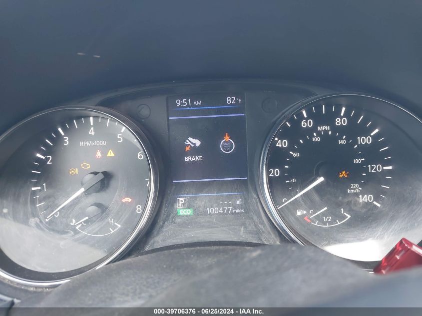 VIN 5N1AT2MV7JC851351 2018 NISSAN ROGUE SV