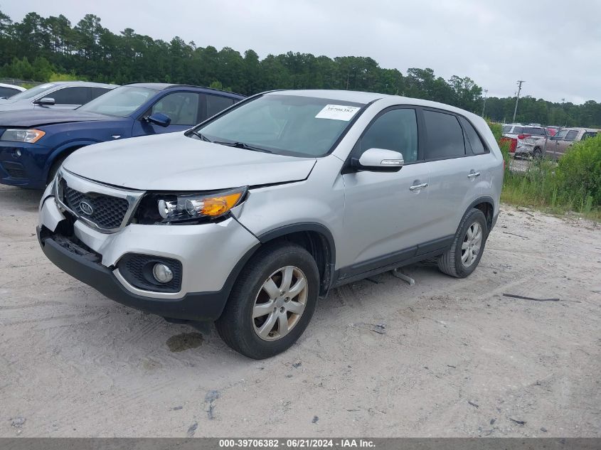 2013 Kia Sorento Lx VIN: 5XYKT3A13DG415743 Lot: 39706382